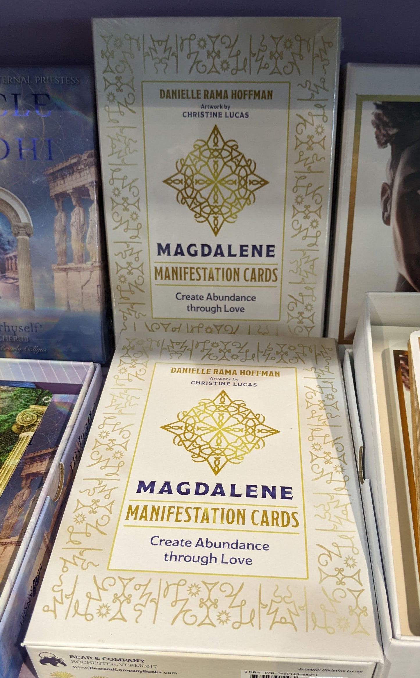 マグダレーン・マニフェステーション・カード 「愛で豊かさを創造する」英語版